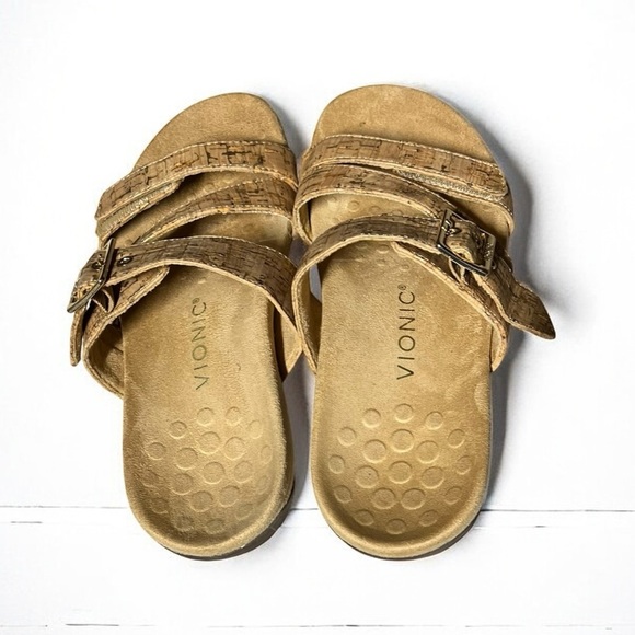 🌻Vionic Skylar Adjustable Slide Orthotic Sandal Women's Size 7 - Picture 8 of 12
